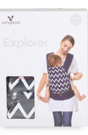 Cangaroo Explorer 2 pozíciós hordozó KÉK Készleten