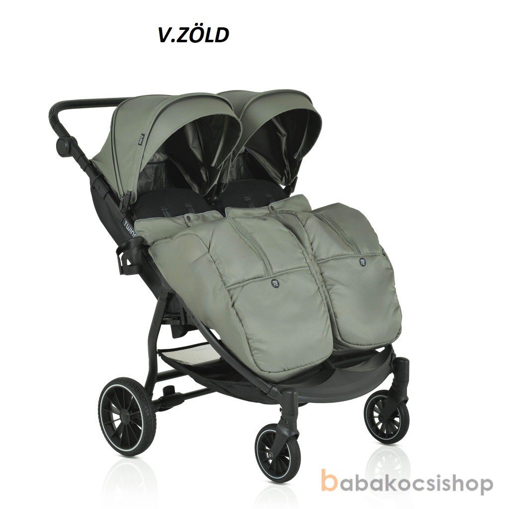 Iker babakocsi CANGAROO&MONI TWINGO lábzsákkal 4 színben - Image 3