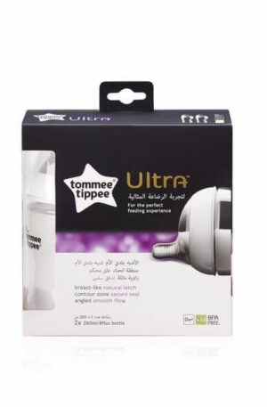Tommee Tippee Ultra Duo 2x260ml cumisüveg KÉSZLETEN