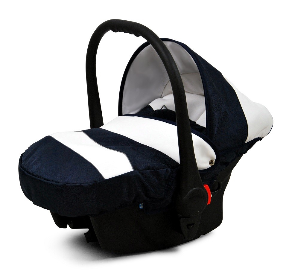 TAVASZI AKCIÓ!! MULTIFUNKCIÓS BABAKOCSI BABYLUX White Lux NAVY BLUE - Image 4