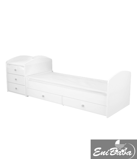 Kombiágy TIMBA VIKI 5 fiókos Maxi KRÉM-FŰZ SZÍNBEN - Image 6
