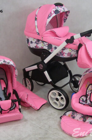 TAVASZI AKCIÓ!! 3:1 BABAKOCSI BABYCRUISER HIRO KOL: 06 PINK Készleten.