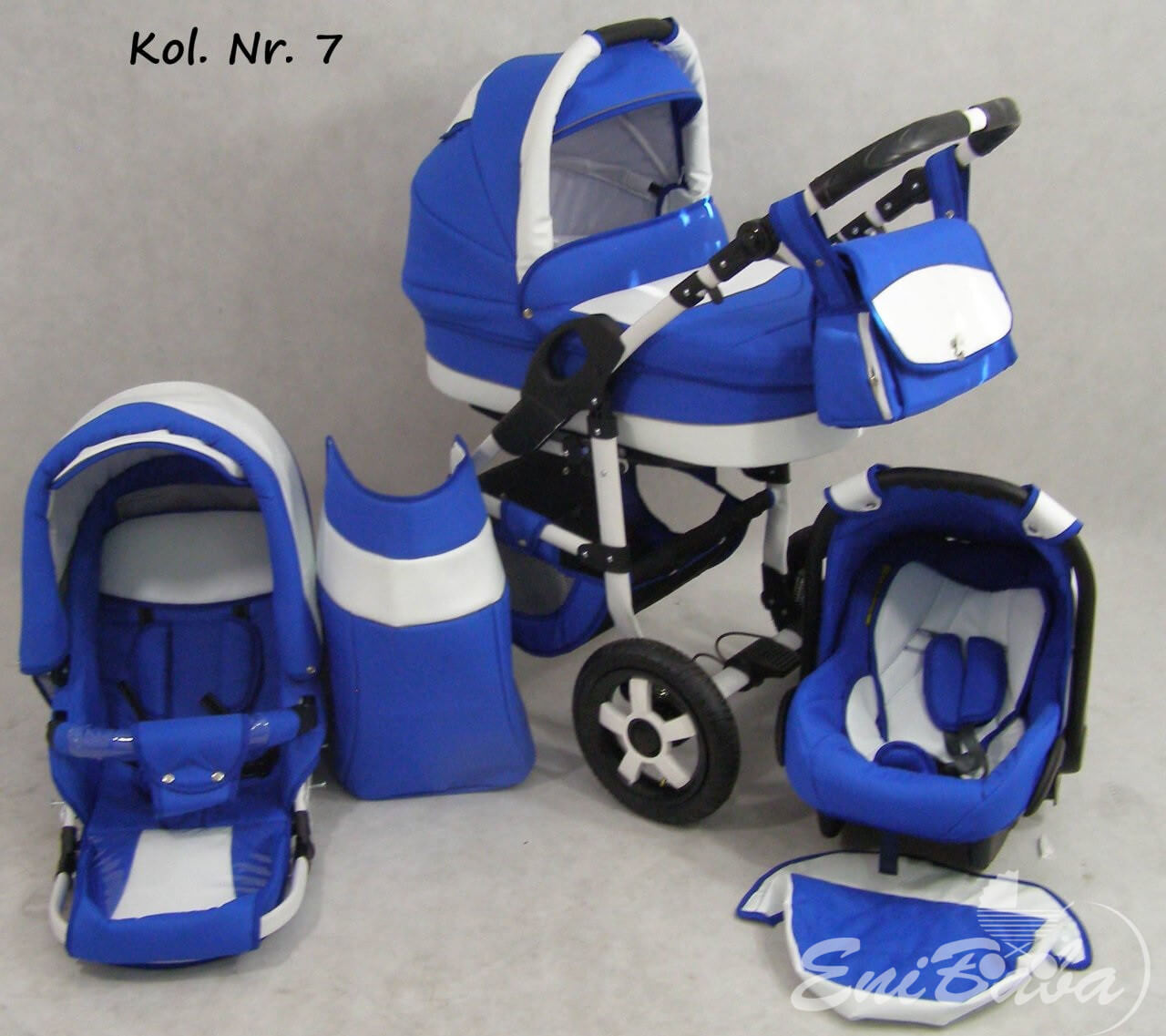TAVASZI AKCIÓ!! 3:1 BABAKOCSI BABYCRUISER SMILE RENDELHETŐ SZÍNEK KOL: 01-07 - Image 8