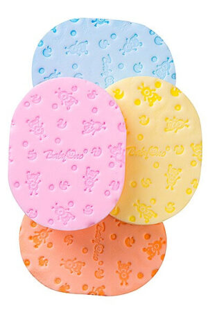 BabyOno babafürdető szivacs puha vegyes szín 063