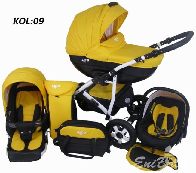 TAVASZI AKCIÓ!! 3:1 BABAKOCSI BABYCRUISER CLEO SPORT VÁZZAL, RENDELHETŐ SZÍNEK! - Image 10