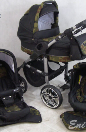 TAVASZI AKCIÓ!! 3:1 BABAKOCSI Babycruiser SMILE MILITARI 4 színben!