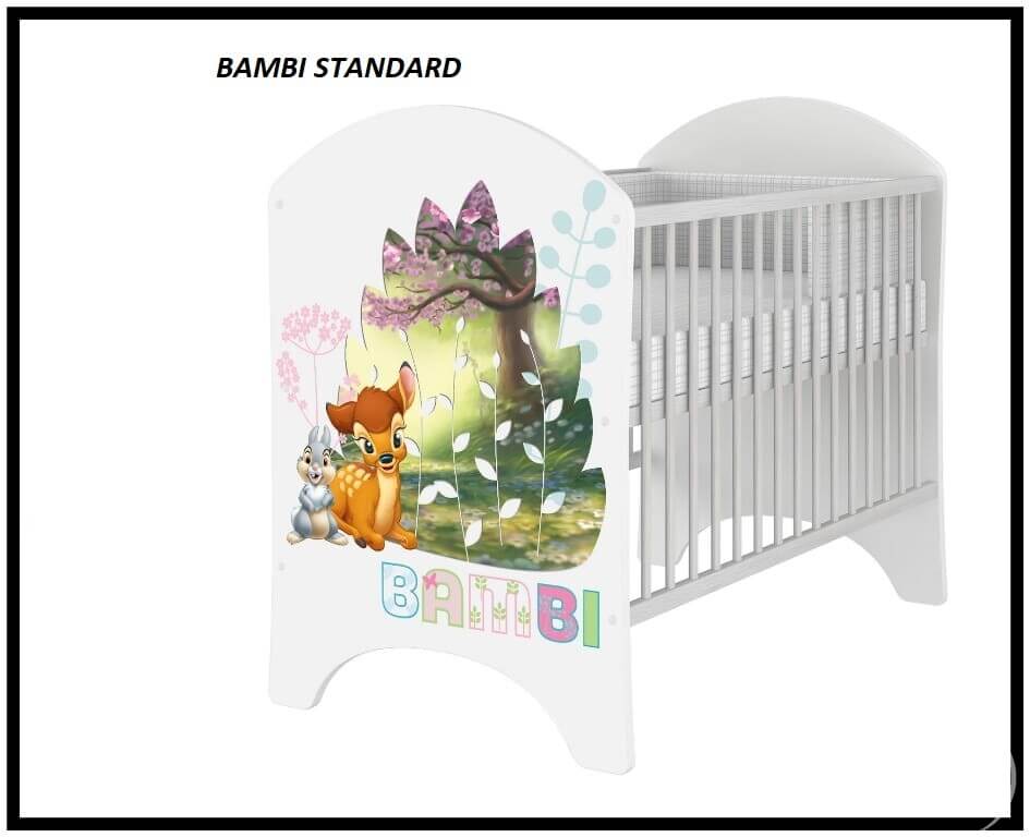 TAVASZI AKCIÓ!!! BABYBOO DISNEY 60X120 KISÁGY BAMBI STANDARD, KÉSZLETEN AZONNAL ELVIHETŐ!
