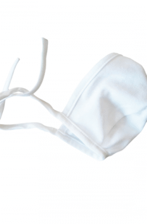 Újszülött cérnasapka Fehér