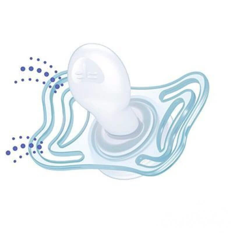 CHICCO PhysioForma Light szilikon cumi, 16-36hó KÉSZLETEN - Image 3