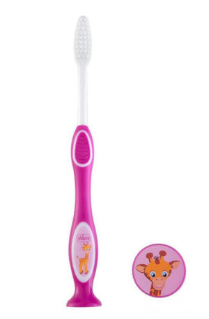 Chicco Fogkefe tejfogakhoz 3-6 év #lila