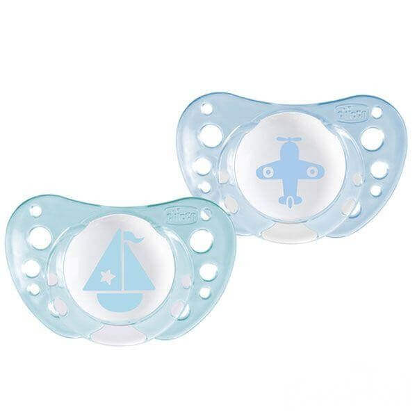 Chicco Physio Air szilikon cumi 0-6 hó+ 2db KÉSZLETEN