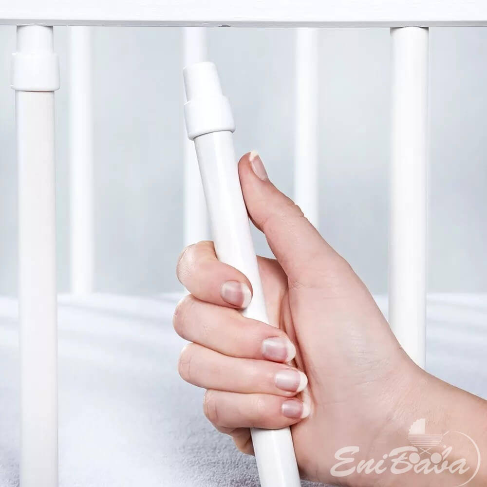 TAVASZI AKCIÓ!! Klups NEL Felhő kiságy 60x120 - fehér KÉSZLETEN, AZONNAL ELVIHETŐ! - Image 3