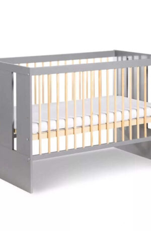 Klups Pauline kiságy 60x120 GRAFIT-SOSNA&GRAFIT-TÖLGY SZÍNBEN