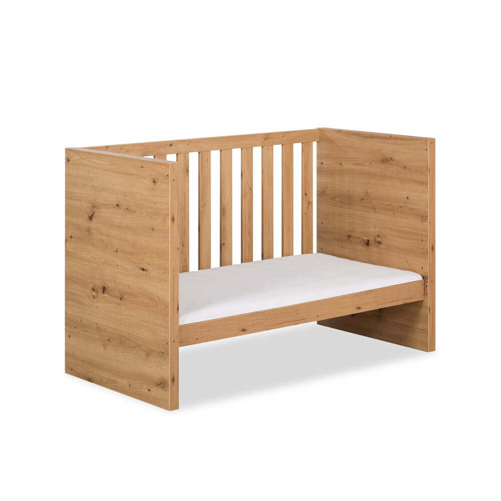 Klups, Amelia kiságy 60x120 FEHÉR és TÖLGY SZÍNBEN, LEESÉSGÁTLÓVAL!! - Image 7