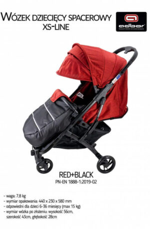 ADBOR XS-LINE SPORT BABAKOCSI, RENDELHETŐ SZÍNEK!