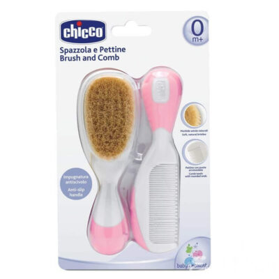 0012847 chicco brush and comb new pink hajkefe brendon 12847 600