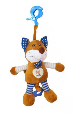 Baby mix Kék Róka felhúzó zenélő Készleten.