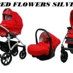 LARGO RED FLOWERS SILVER