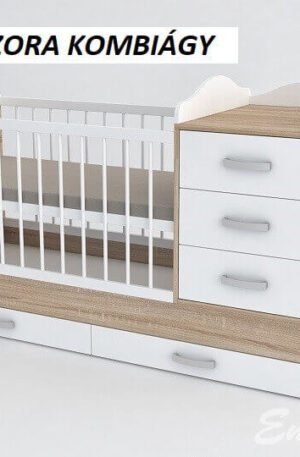 KOMBIÁGY ZORA 60X120CM VILÁGOS SONOMA-FEHÉR