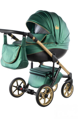 MULTIFUNKCIÓS BABAKOCSI KAJTEX NAVI METÁL ZÖLD-GOLD