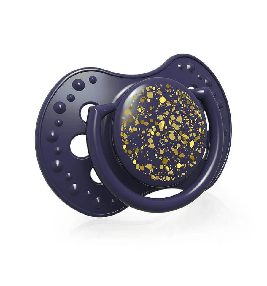 Lovi dinamikus nyugtató cumi Stardust 3-6 hó violet 2dbKészleten - Image 3