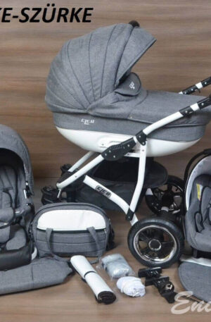 TAVASZI AKCIÓ!! 3:1 BABAKOCSI BABYCRUISER ,,CLEO 2026" SZÜRKE-SZÜRKE KÉSZLETEN, AZONNAL ELVIHETŐ!!