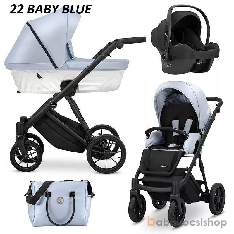 MULTIFUNKCIÓS BABAKOCSI KUNERT IVENTO/PRÉMIUM, 2 VÁZ 16 HUZAT SZÍNNEL - Image 32