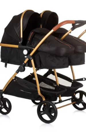 Chipolino Duo Smart iker babakocsi -  Obsidian Gold