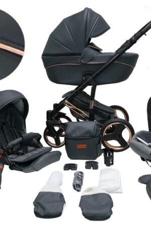 BABAKOCSI 3:1 MIKRUS COMODO BRONZ KOL: 02 GRAFIT ECOBŐR