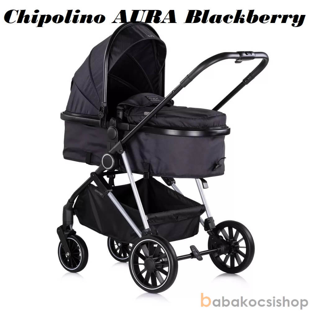 Babakocsi mózessé alakítható sportrésszel Chipolino AURA 8 SZÍNBEN - Image 3