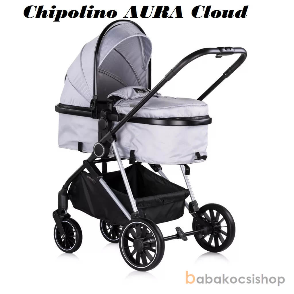 Babakocsi mózessé alakítható sportrésszel Chipolino AURA 8 SZÍNBEN - Image 4