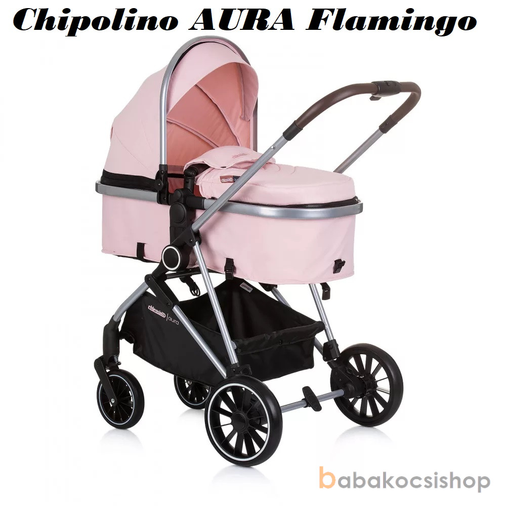Babakocsi mózessé alakítható sportrésszel Chipolino AURA 8 SZÍNBEN - Image 5
