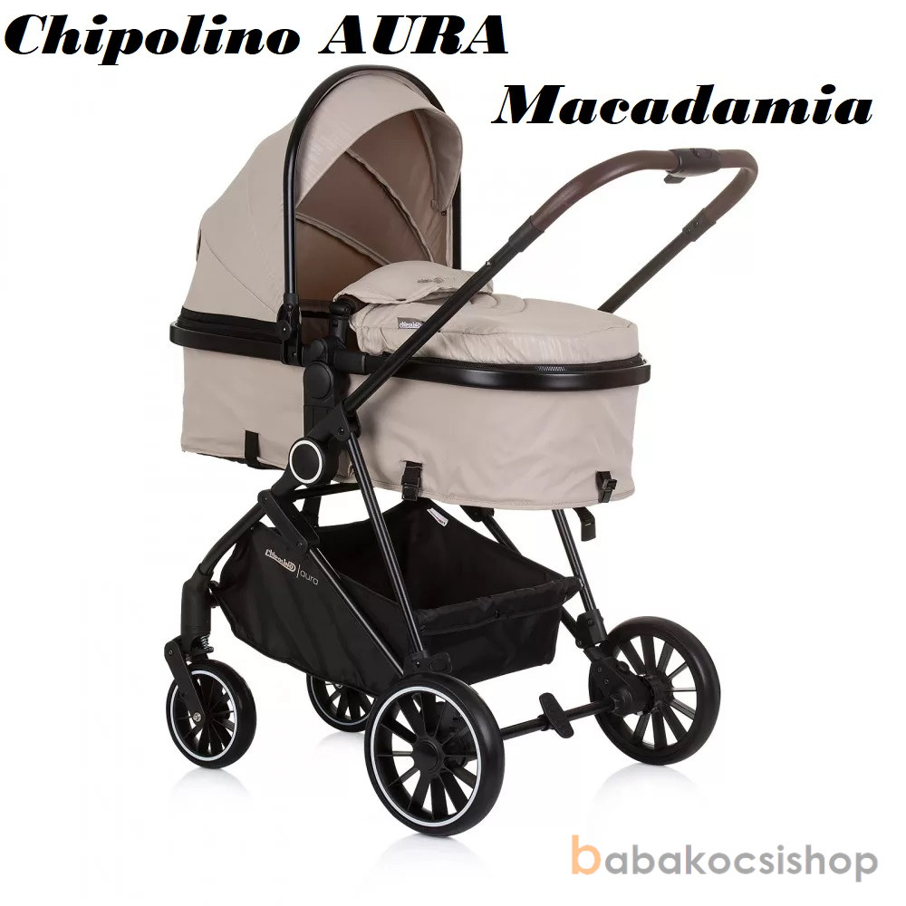 Babakocsi mózessé alakítható sportrésszel Chipolino AURA 8 SZÍNBEN - Image 6