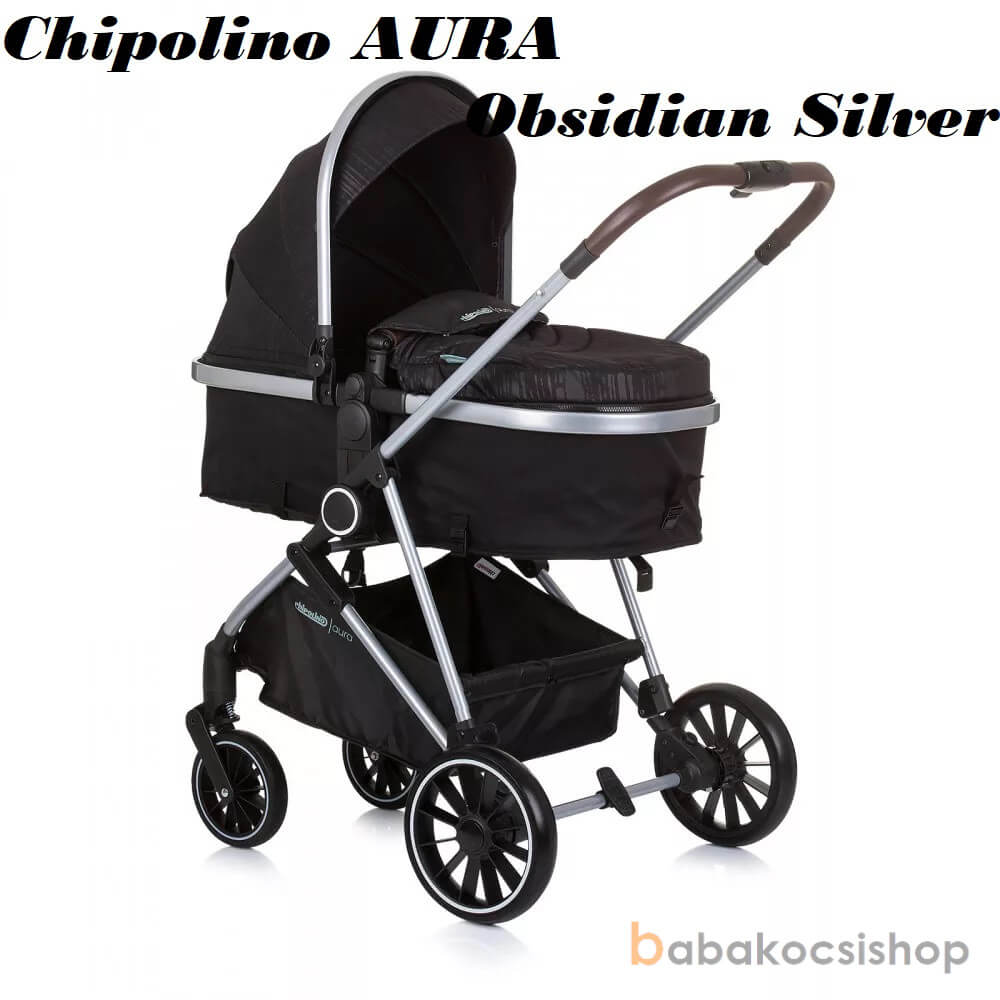 Babakocsi mózessé alakítható sportrésszel Chipolino AURA 8 SZÍNBEN - Image 7