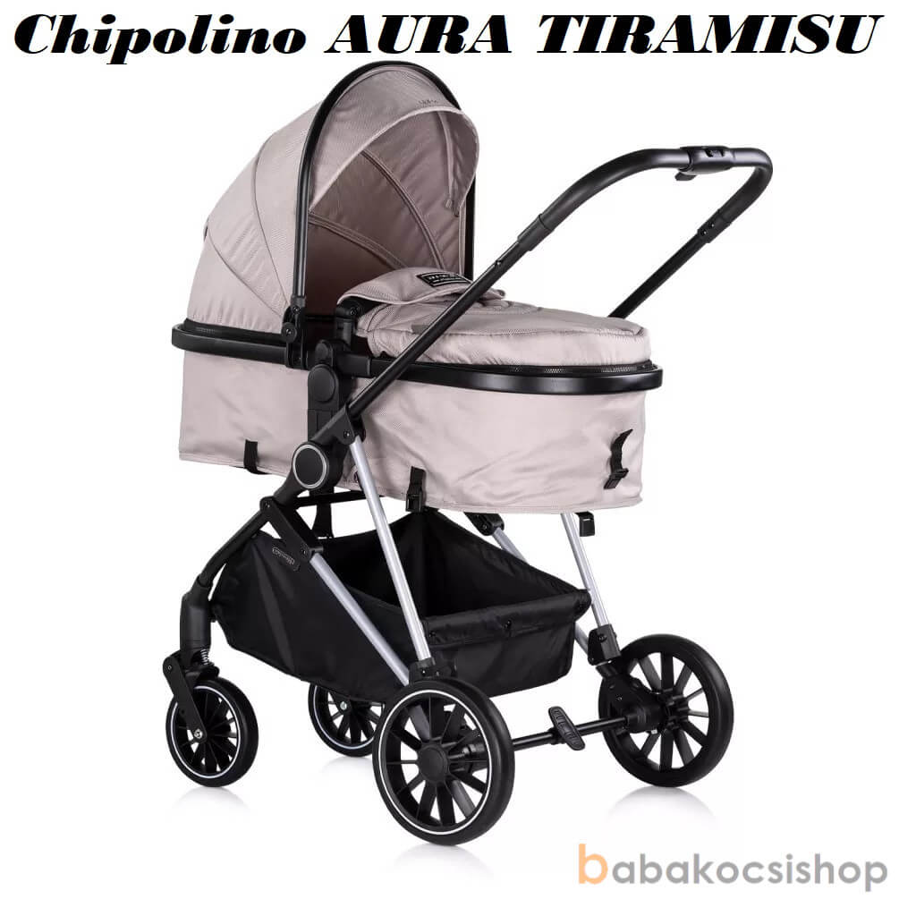 Babakocsi mózessé alakítható sportrésszel Chipolino AURA 8 SZÍNBEN - Image 9