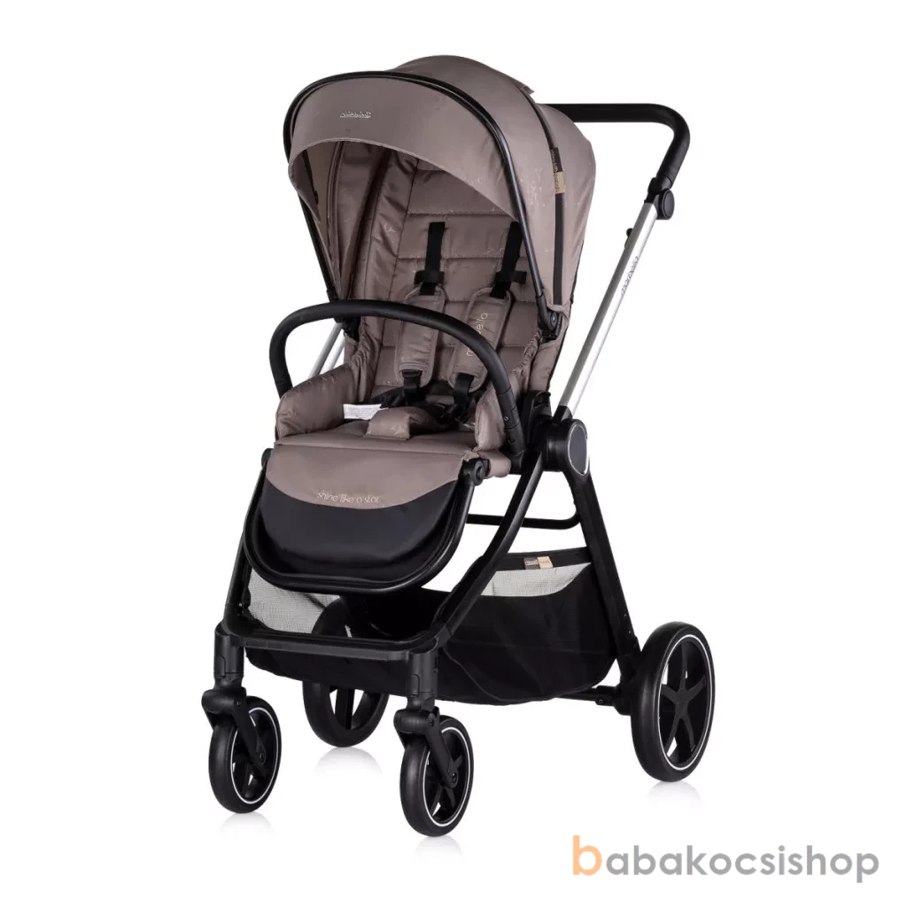 NYÁRI AKCIÓ! Chipolino Marbella 3 az 1-ben babakocsi - Tiramisu Készleten - Image 4