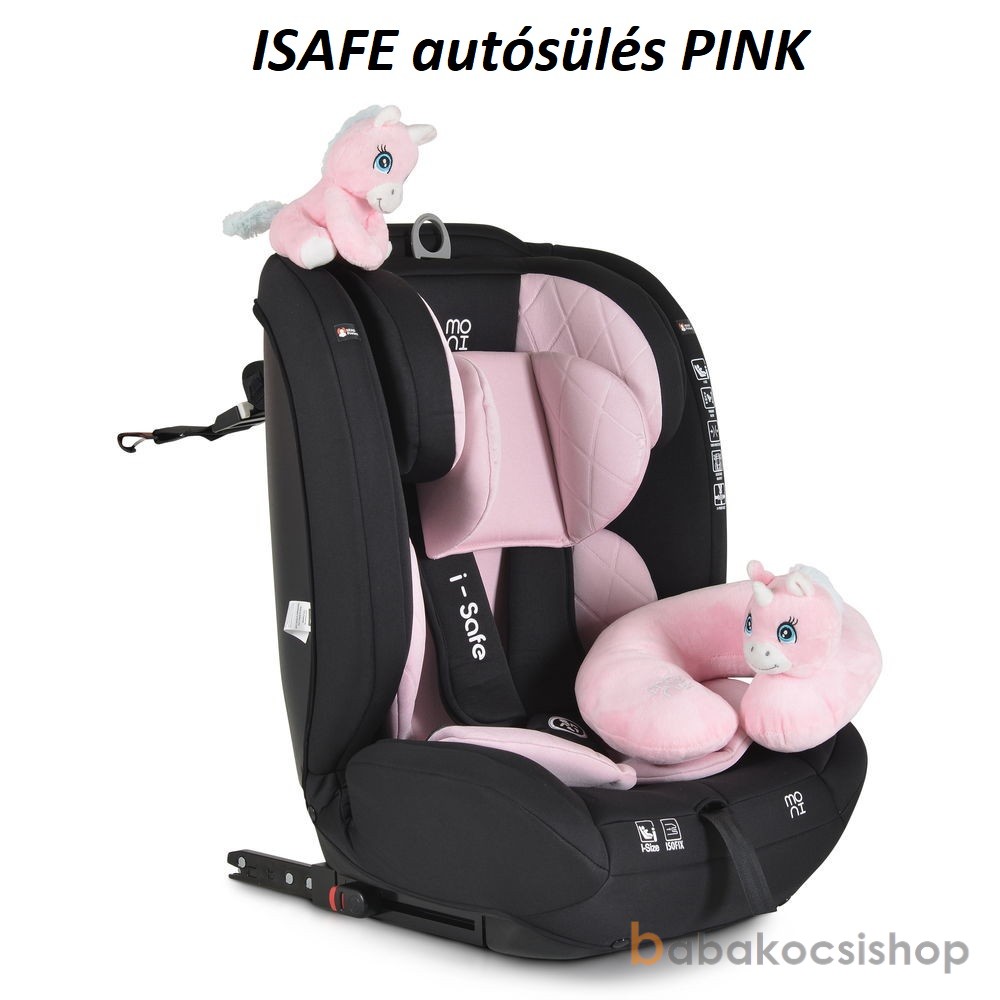 Autósülés 76-150cm I-SIZE CANGAROO&MONI ISAFE; 4 SZÍNBEN - Image 4