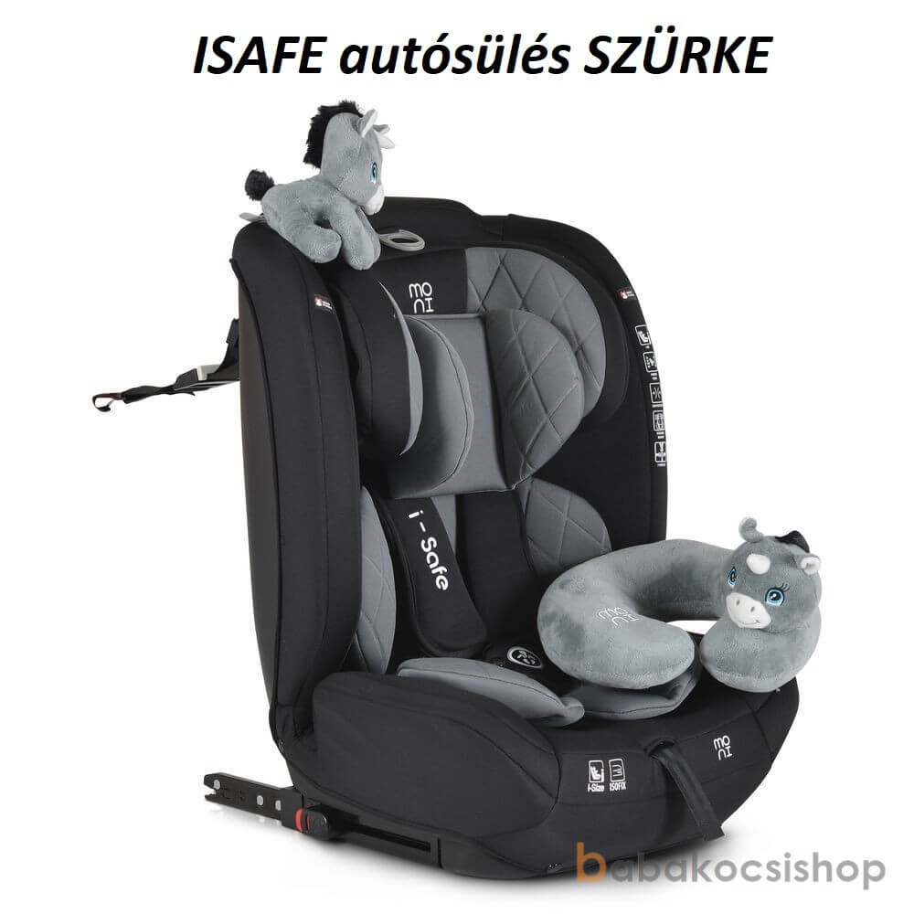 Autósülés 76-150cm I-SIZE CANGAROO&MONI ISAFE; 4 SZÍNBEN - Image 2