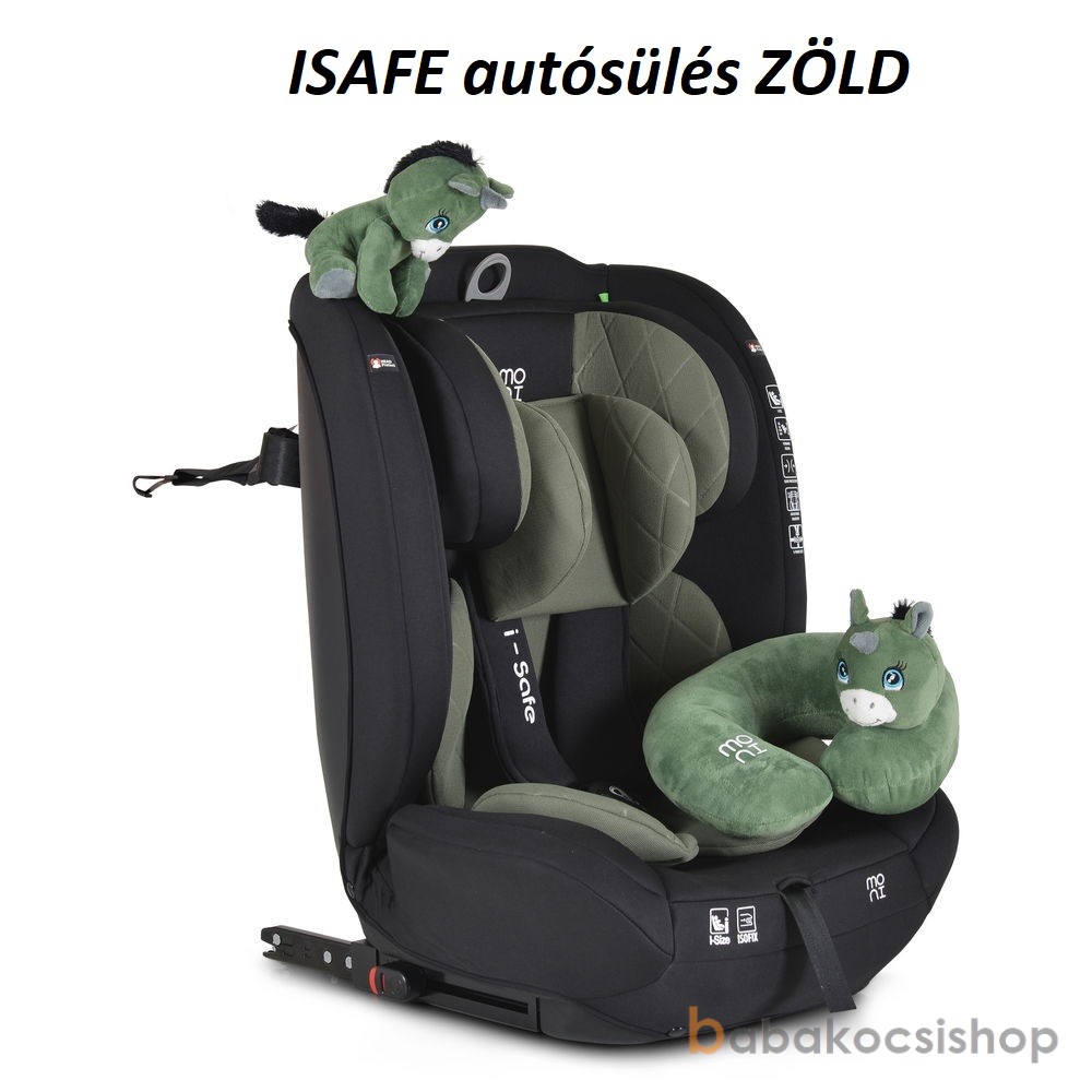 Autósülés 76-150cm I-SIZE CANGAROO&MONI ISAFE; 4 SZÍNBEN - Image 3
