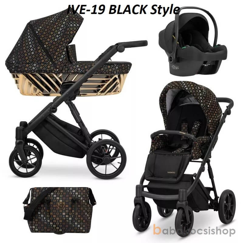 MULTIFUNKCIÓS BABAKOCSI KUNERT IVENTO GLAM, 2 VÁZ 6 HUZAT SZÍNNNEL - Image 8