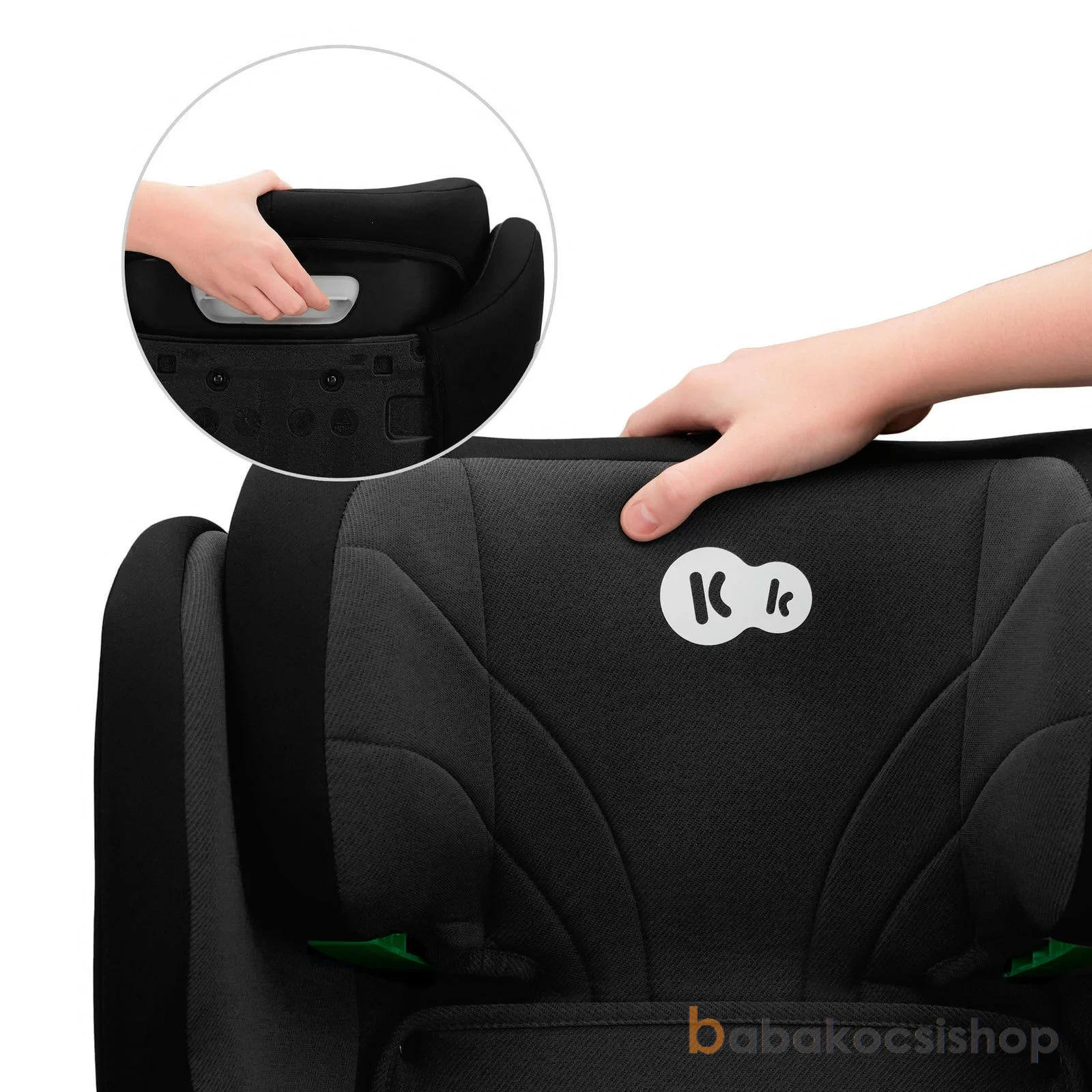 NYÁRI AKCIÓ!! AUTÓSÜLÉS KINDERKRAFT JUNIOR FIX 2 FEKETE, KÉSZLETEN, AZONNAL ELVIHETŐ! - Image 9