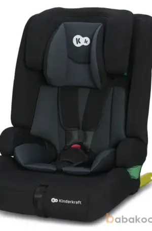 TAVASZI AKCIÓ!! AUTÓSÜLÉS KIDERKRAFT SAFETY FIX 2 FEKETE, KÉSZLETEN, AZONNAL ELVIHETŐ!