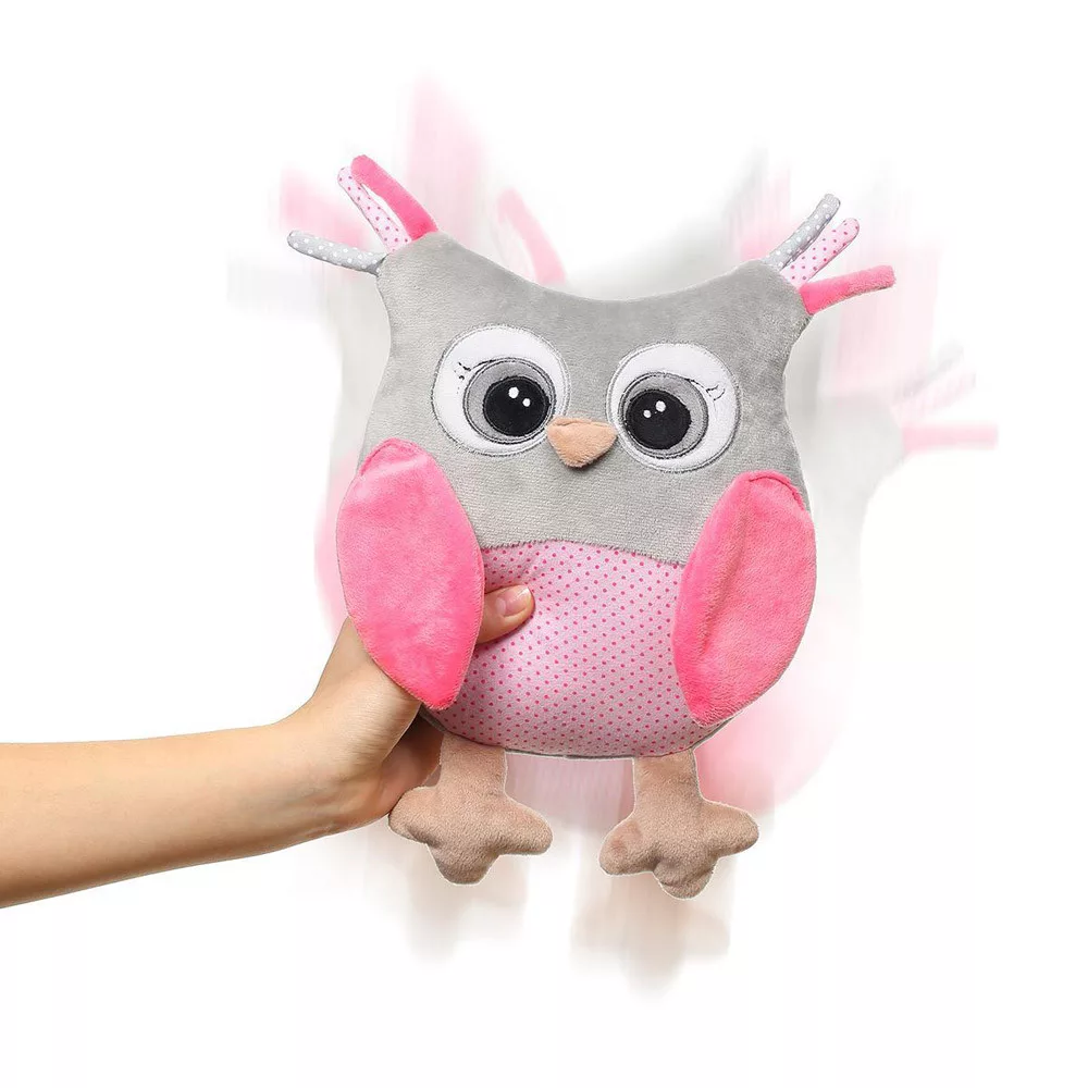 BabyOno csörgõ Sofia bagoly plüss 30cm két színben 441 Készleten - Image 4