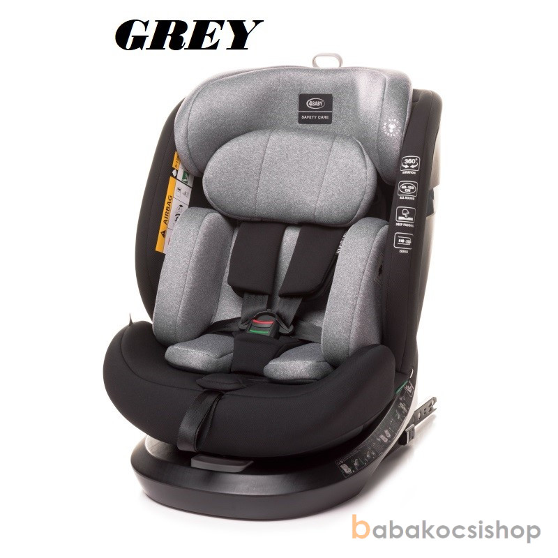 AUTÓSÜLÉS 40-150 cm 0-36 kg 4Baby Roto-Fix ISOFIX RENDELHETŐ SZÍNEK! KÉSZLETEN, AZONNAL ELVIHETŐ! - Image 5