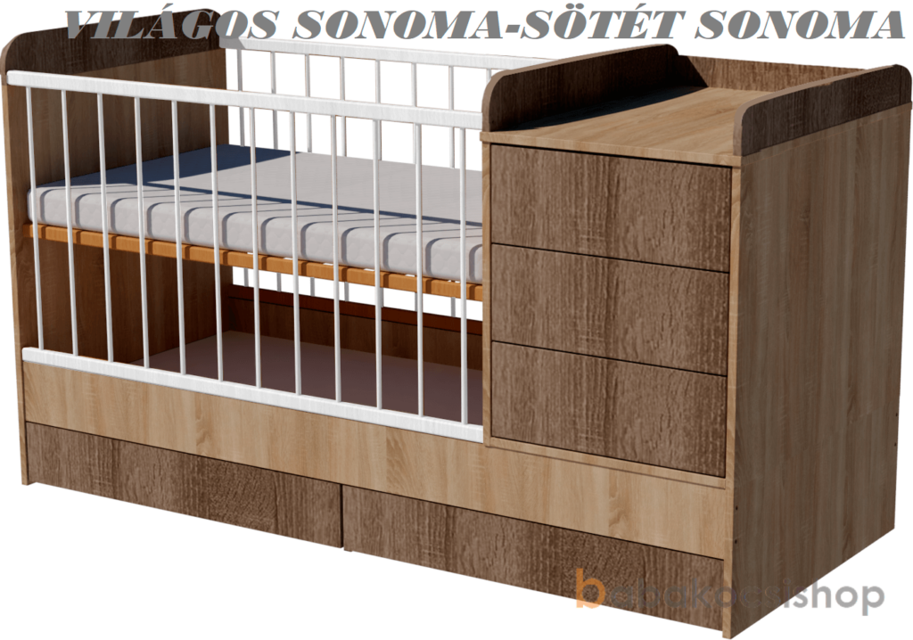 Reni kombi kisagy Vilagos sonoma Sotet sonoma