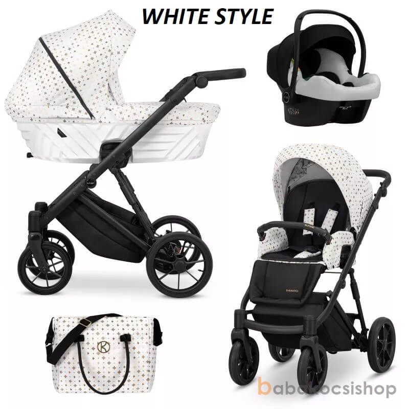 MULTIFUNKCIÓS BABAKOCSI KUNERT IVENTO/PRÉMIUM, 2 VÁZ 16 HUZAT SZÍNNEL - Image 2