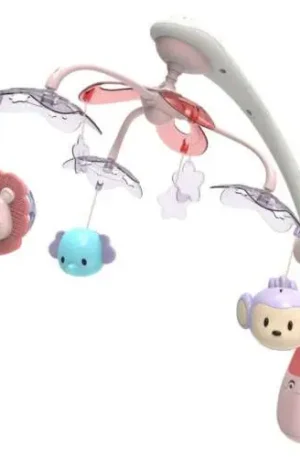 Baby Mix Forgó Zenélő Kivetítő - Bébi Altató Készleten