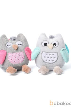 BabyOno játékfigura Sofia bagoly plüss rezgõ 21cm két színben 442 Készleten
