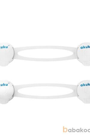 Canpol babies Multifunkciós biztonsági zár - Fehér 2 darab Készleten