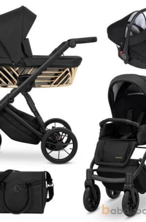 MULTIFUNKCIÓS BABAKOCSI KUNERT IVENTO GLAM, 2 VÁZ 6 HUZAT SZÍNNNEL